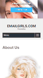 Mobile Screenshot of emailgirls.com